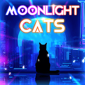 Moonlight Cats slot game by BP Games
