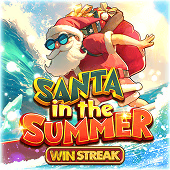 Santa in the Summer slot game by BP Games