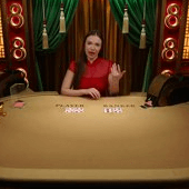 Always 8 Baccarat live casino game by Evolution