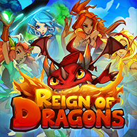 Reign Of Dragons slot game by Evoplay