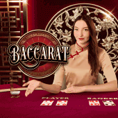 Baccarat D live casino game by Ezugi