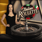 Italian Roulette live casino game by Ezugi