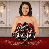 Rumba Blackjack 1 live casino game by Ezugi