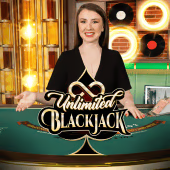 Unlimited Blackjack live casino game by Ezugi
