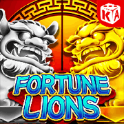 Fortune Lions slot game by KA Gaming