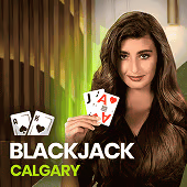 Blackjack Calgary live casino game by Microgaming