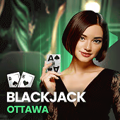 Blackjack Ottawa live casino game by Microgaming