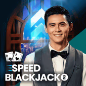 Speed Blackjack 2 live casino game by Microgaming