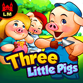 Three Little Pigs slot game by Lucky Monaco