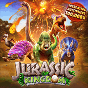 Jurassic Kingdom slot game by Pocket Game Soft