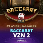 Baccarat VZN 2 live casino game by Playtech