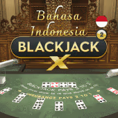 Indonesian BlackjackX 2 live casino game by Pragmatic Play