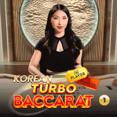 Korean Turbo Baccarat 1 live casino game by Pragmatic Play