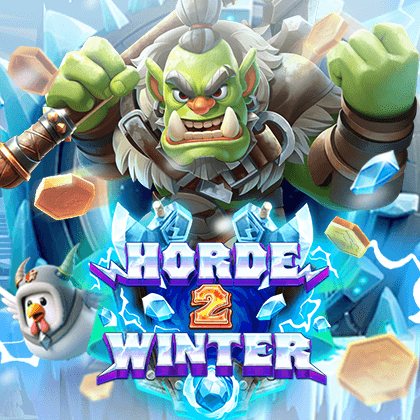 Horde Winter 2 slot game by Playstar