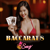 BACCARAT 8 live casino game by Sexy Baccarat