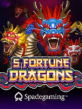 5 Fortune Dragons slot game by Spadegaming