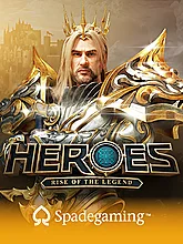 Heroes slot game by Spadegaming