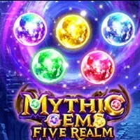 Mythic Gems: Five Realms slot game by Spadegaming