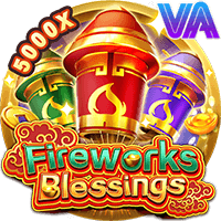 Fireworks Blessings slot game by Victory Ark