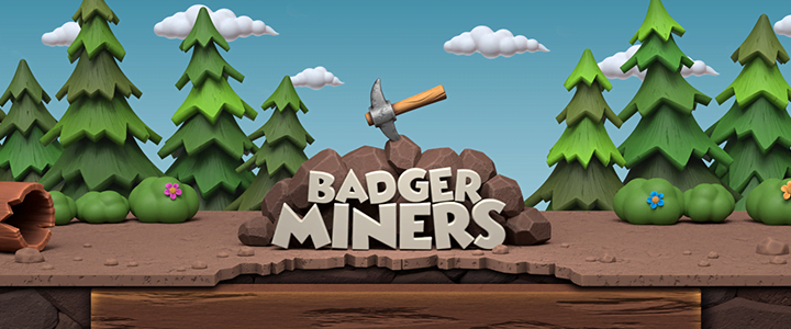 Badger Miners slot game by Yggdrasil