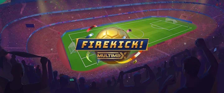 Firekick! MultiMax™ slot game by Yggdrasil