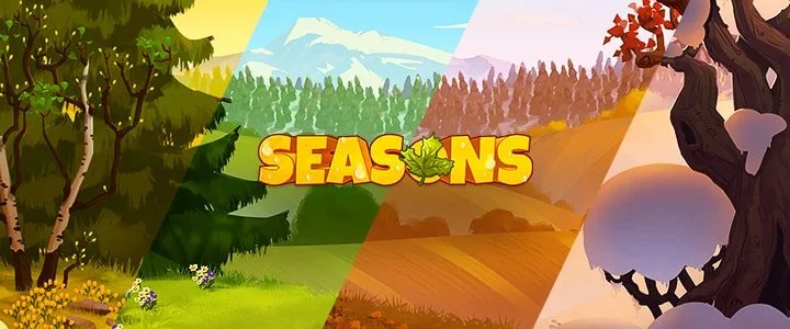 Seasons slot game by Yggdrasil